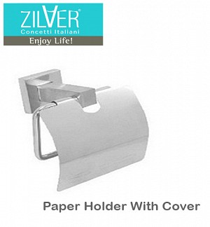 Zilver Paper Holder With Cover